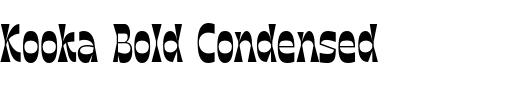 `Kooka Bold Condensed` Preview
