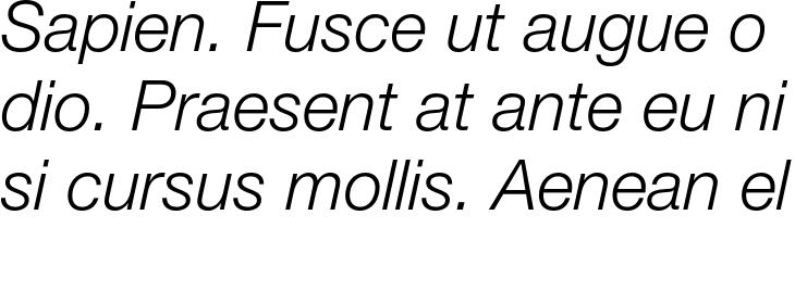 `Helvetica Neue LT Std 46 Light Italic` Preview