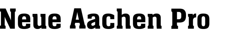 `Neue Aachen Pro Medium` Preview