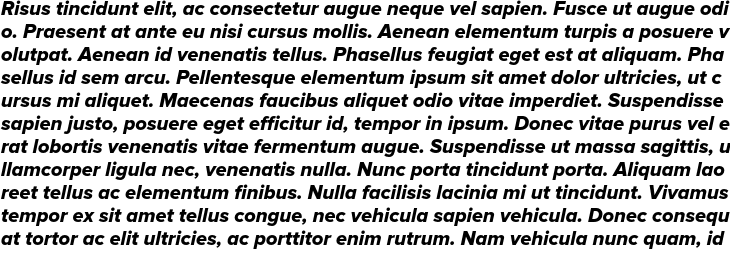 `Proxima Nova ExtraBold Italic` Preview
