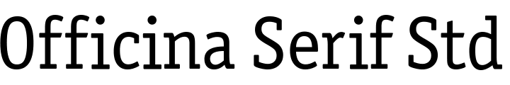 `Officina Serif Std Book OS` Preview