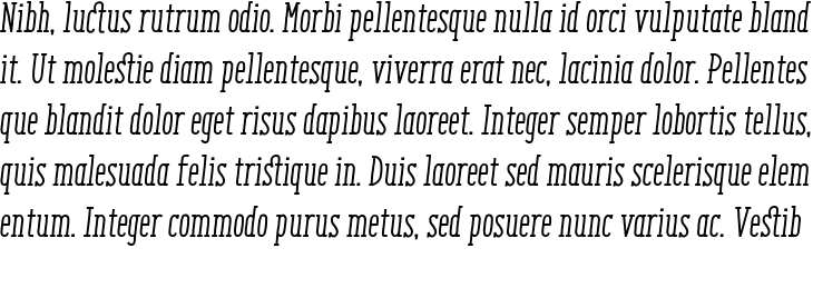 `Enyo Slab Medium Italic` Preview