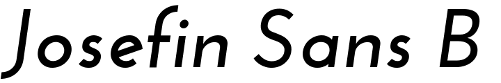 `Josefin Sans Bold Italic` Preview