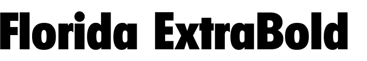 `Florida ExtraBold` Preview