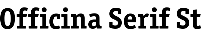 `Officina Serif Std Bold` Preview