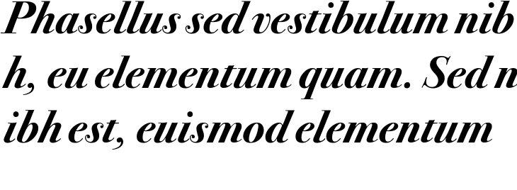 `ITC Bodoni Seventy Two Bold Italic OS` Preview