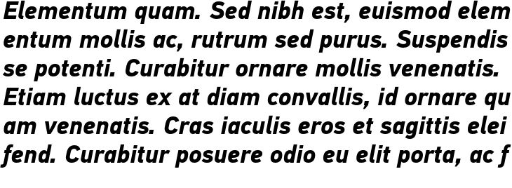 `PF DIN Text Pro Bold Italic` Preview