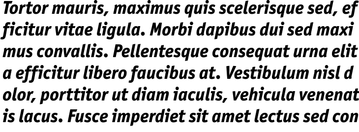 `Officina Sans Pro ExtraBold Italic` Preview
