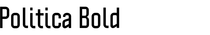 `Politica Bold` Preview