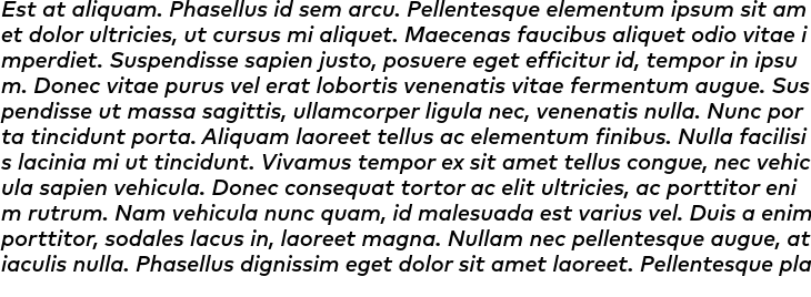 `Mark Pro Medium Italic` Preview