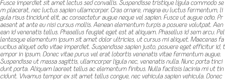 `Yaahowu Light Italic Italique` Preview