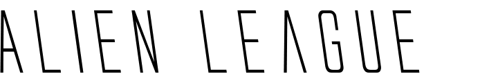`Alien League Leftalic Italic` Preview