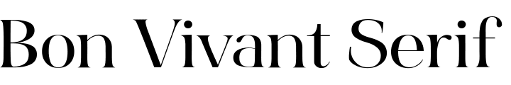 `Bon Vivant Serif Bold` Preview
