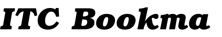 `ITC Bookman Std Bold Italic` Preview