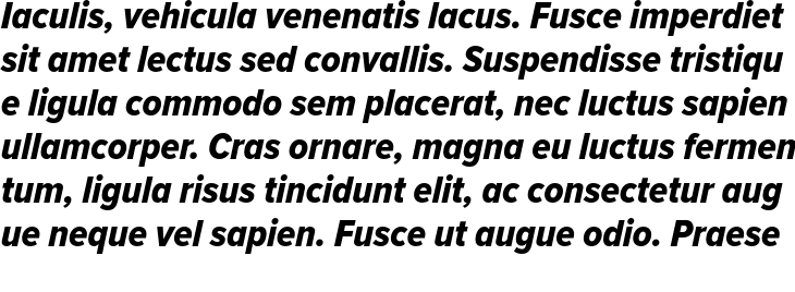 `Proxima Nova ExtraBold Condensed Italic` Preview