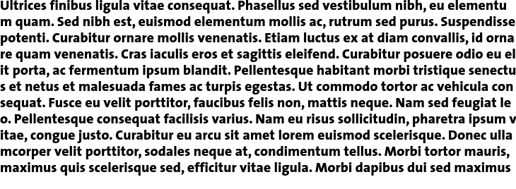 `The Sans 8 ExtraBold` Preview