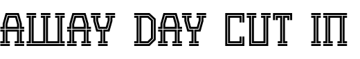 `Away Day Cut Inline Regular` Preview