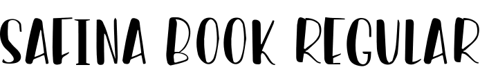 `Safina Book Regular` Preview