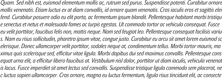 `John Sans Condensed Light Italic` Preview