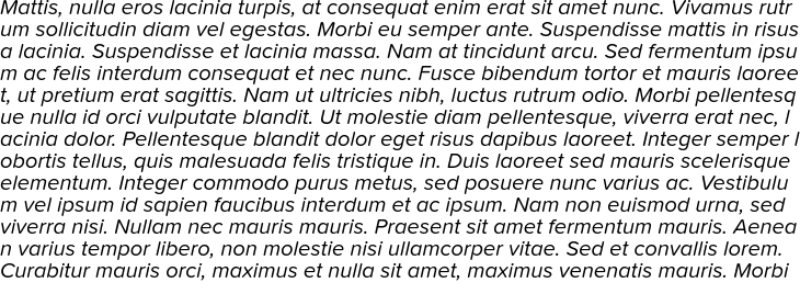 `Proxima Soft Regular Italic` Preview