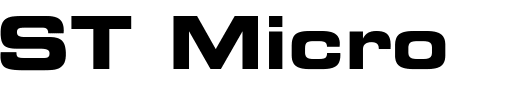 `ST MicroSquare Ex Bold` Preview