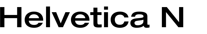 `Helvetica Neue LT Std 63 Medium Extended` Preview