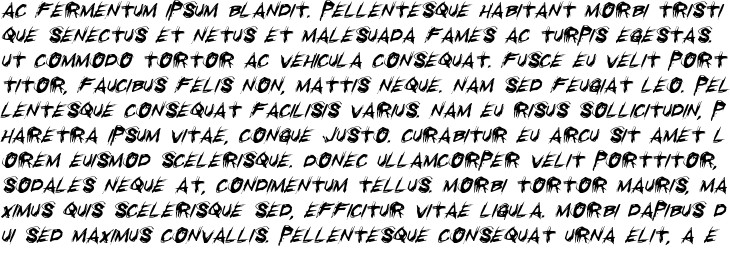 `Righteous Kill Italic` Preview