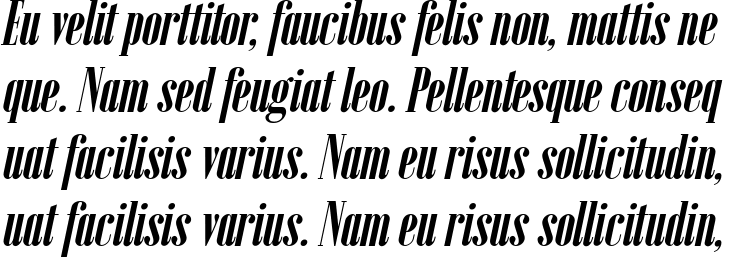 `Emberly Extra Bold Condensed Italic` Preview
