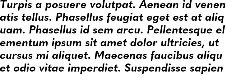 `Quasimoda Bold Italic` Preview
