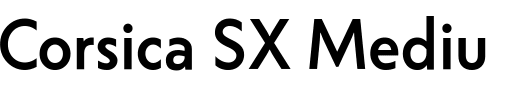 `Corsica SX Medium` Preview
