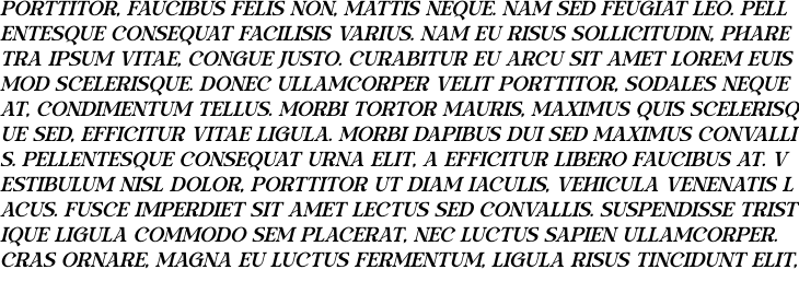 `Clements Morgle Serif Italic` Preview