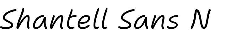 `Shantell Sans Normal Light Italic` Preview
